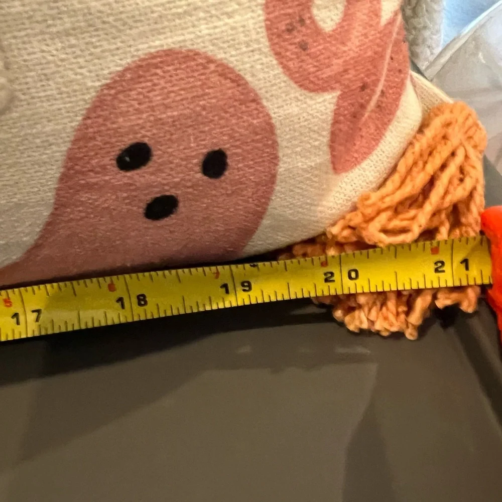 Super Cute Cupcakes and Cashmere Halloween Pillow- NWT